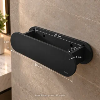 ابعاد شلف حمام توییس مدل TWS-2002 و ضخامت ورق PVC هشت میلی‌متر
