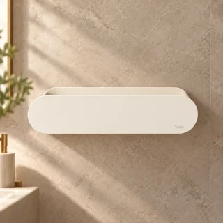 نمای روبروی شلف دیواری کپسولی کرم توییس مدل TWS-2002